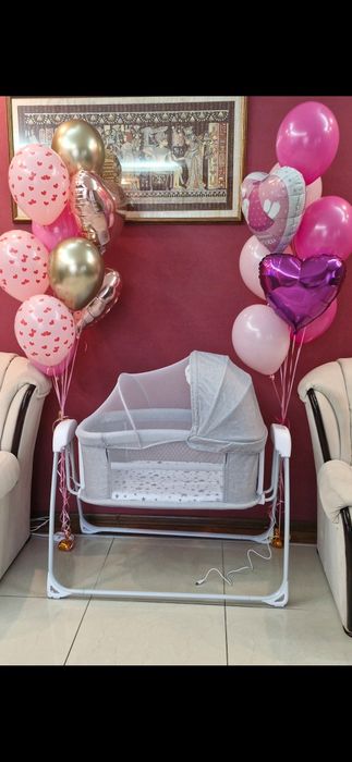 Кроватка-люлька Mastela приставна 3в1 
В наявності
Будьте першим,