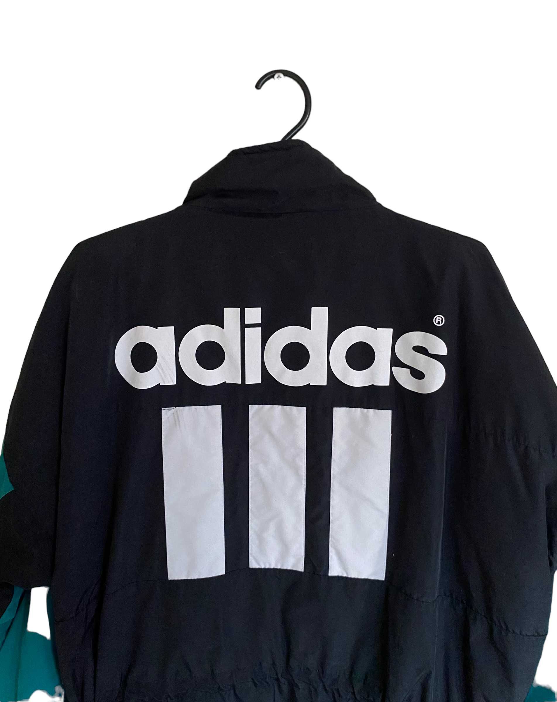80s' Adidas vintage kurtka zimowa, rozmiar XL, stan bardzo dobry