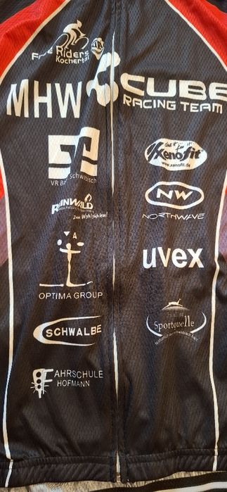 Koszulka kolarska bluza rowerowa długi rękaw na rower XL