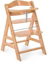 HAUCK Drewniane Wysokie  Krzesełko Do Karmienia ALPHA+ max 90kg