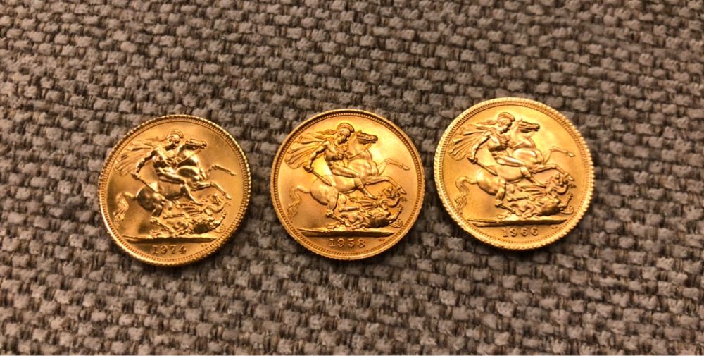 Moeda Libra de ouro (gold sovereign)