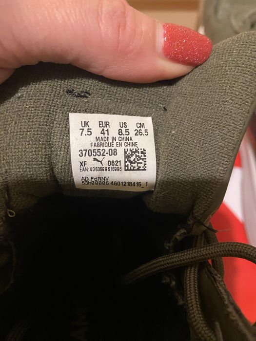 Puma високі теплі ботинки