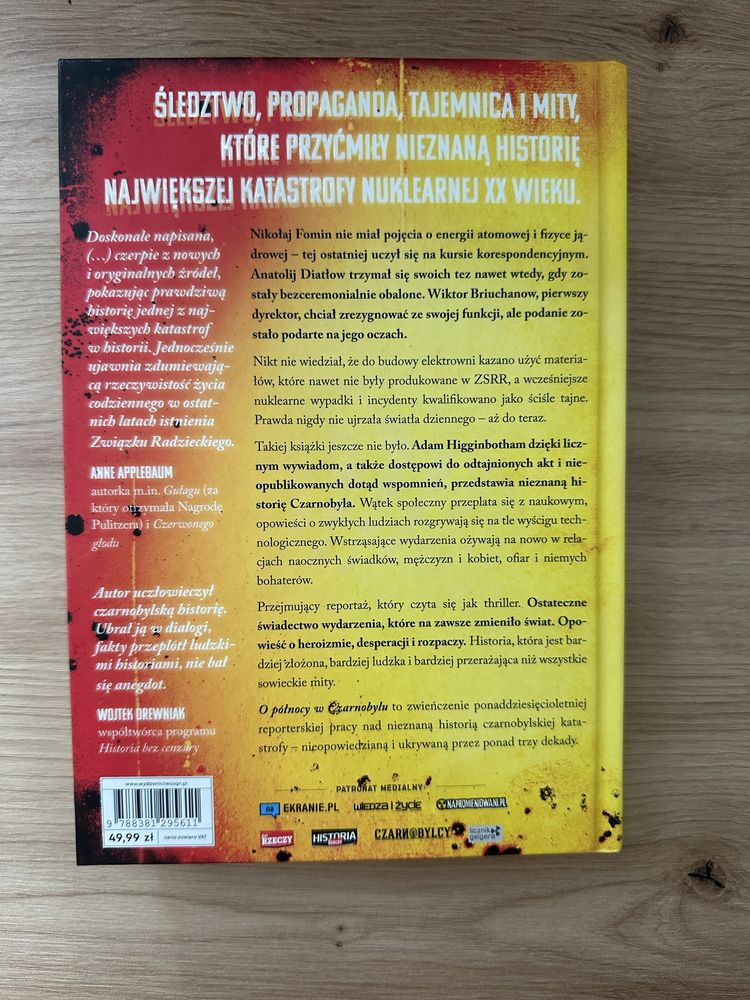 O północy w Czarnobylu. Adam Higgingbotham