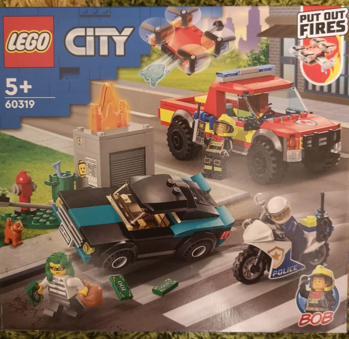 LEGO City 60319 Akcja strażacka i policyjny pościg