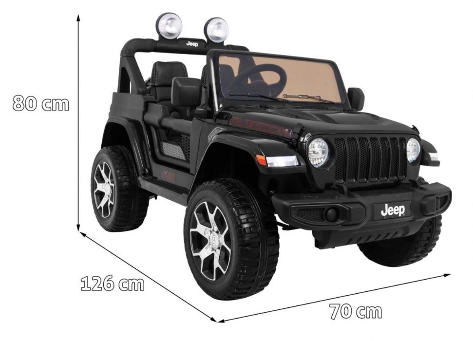 Pojazd Samochód na Akumulator Jeep Wrangler Rubicon