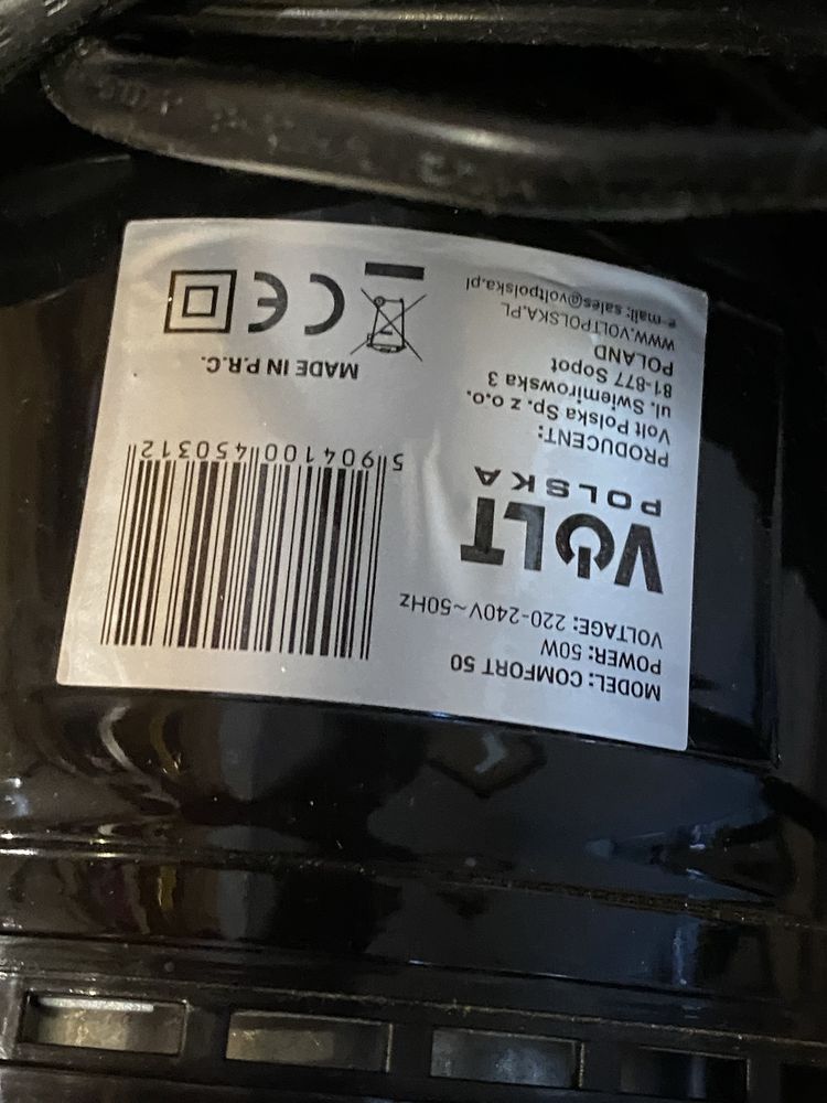 Wentylator Volt mało używany