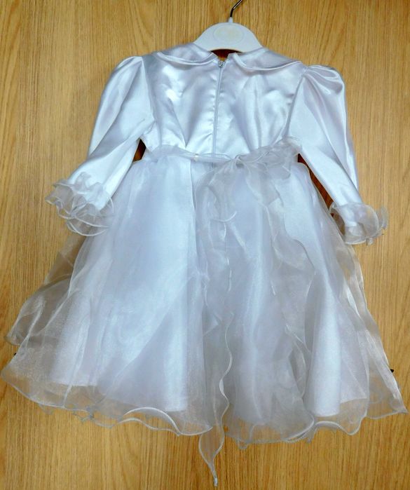 Sukienka, sukieneczka do chrztu 74 + kapelusiki