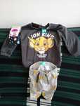 Dresik Niemowlęcy Król Lew Lion King Disney r.74/80 Gratis Skarpetki