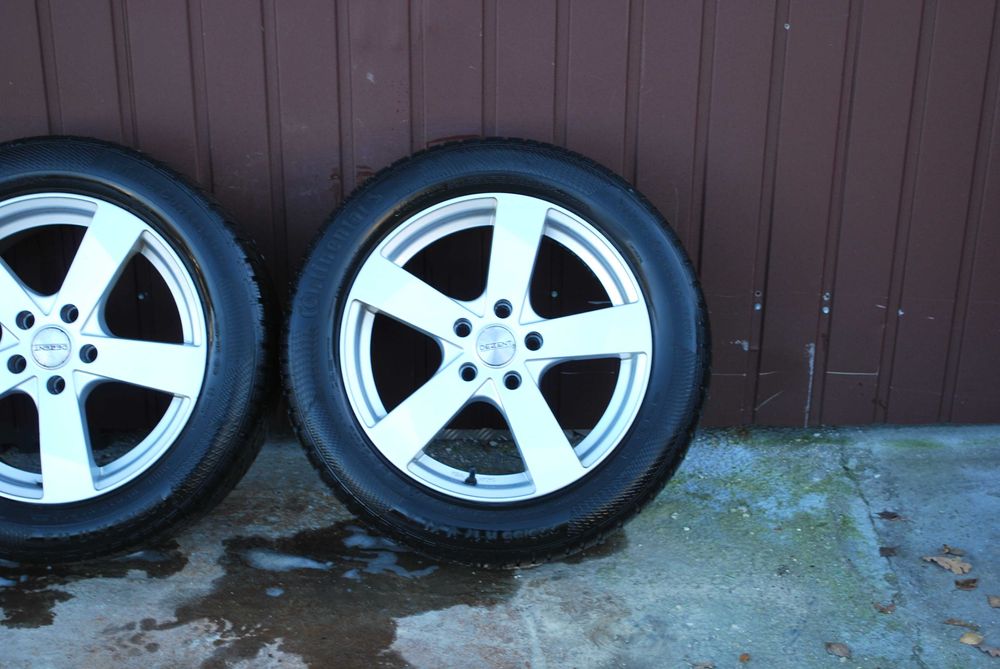 Koła 225/55 R17 5x115 Alufelgi + opony zimowe 7Jx17H2 ET43 70,1mm