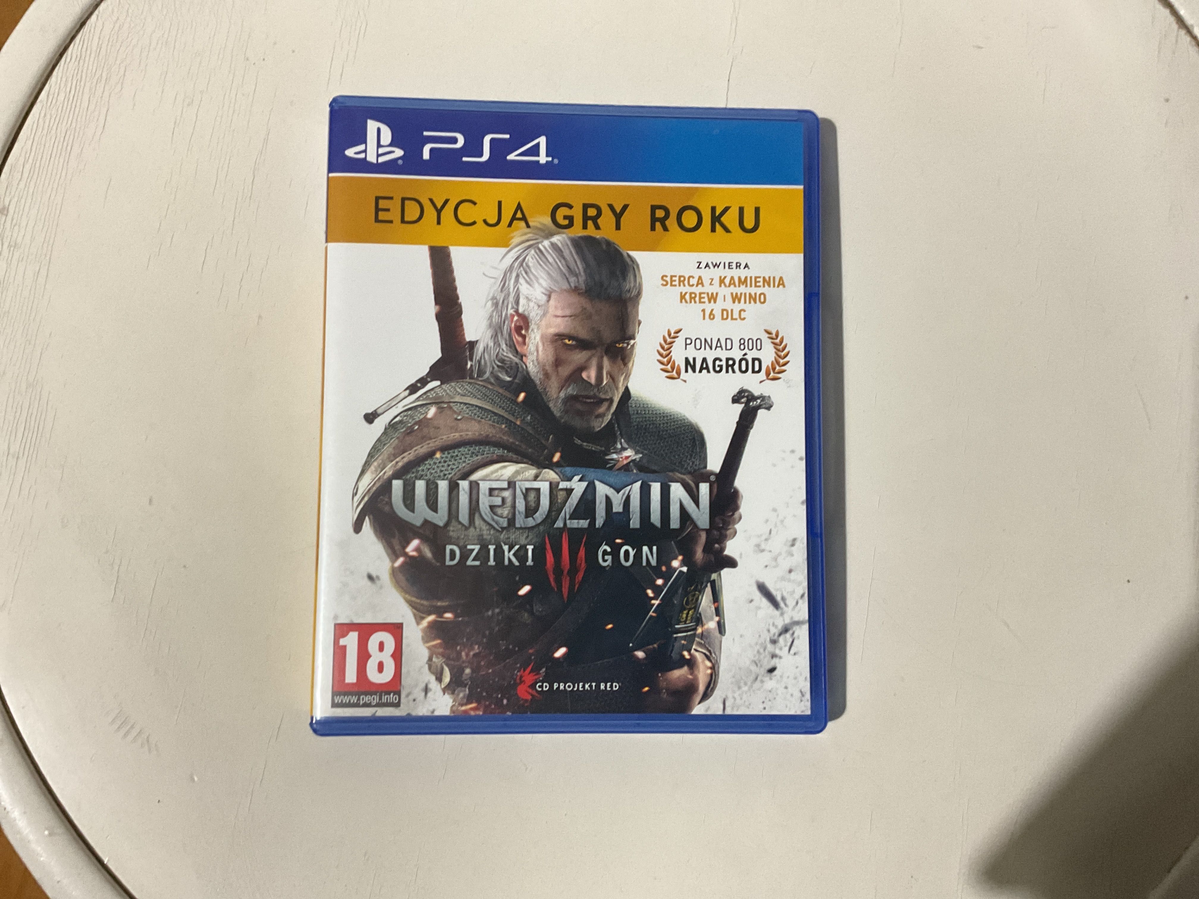 Wiedźmin 3 PS4 edycja gry roku