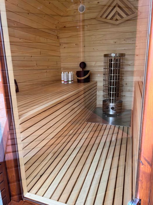 Sauna Ogrodowa/Beczka Ogrodowa/Bania Ruska z piecem elektrycznym