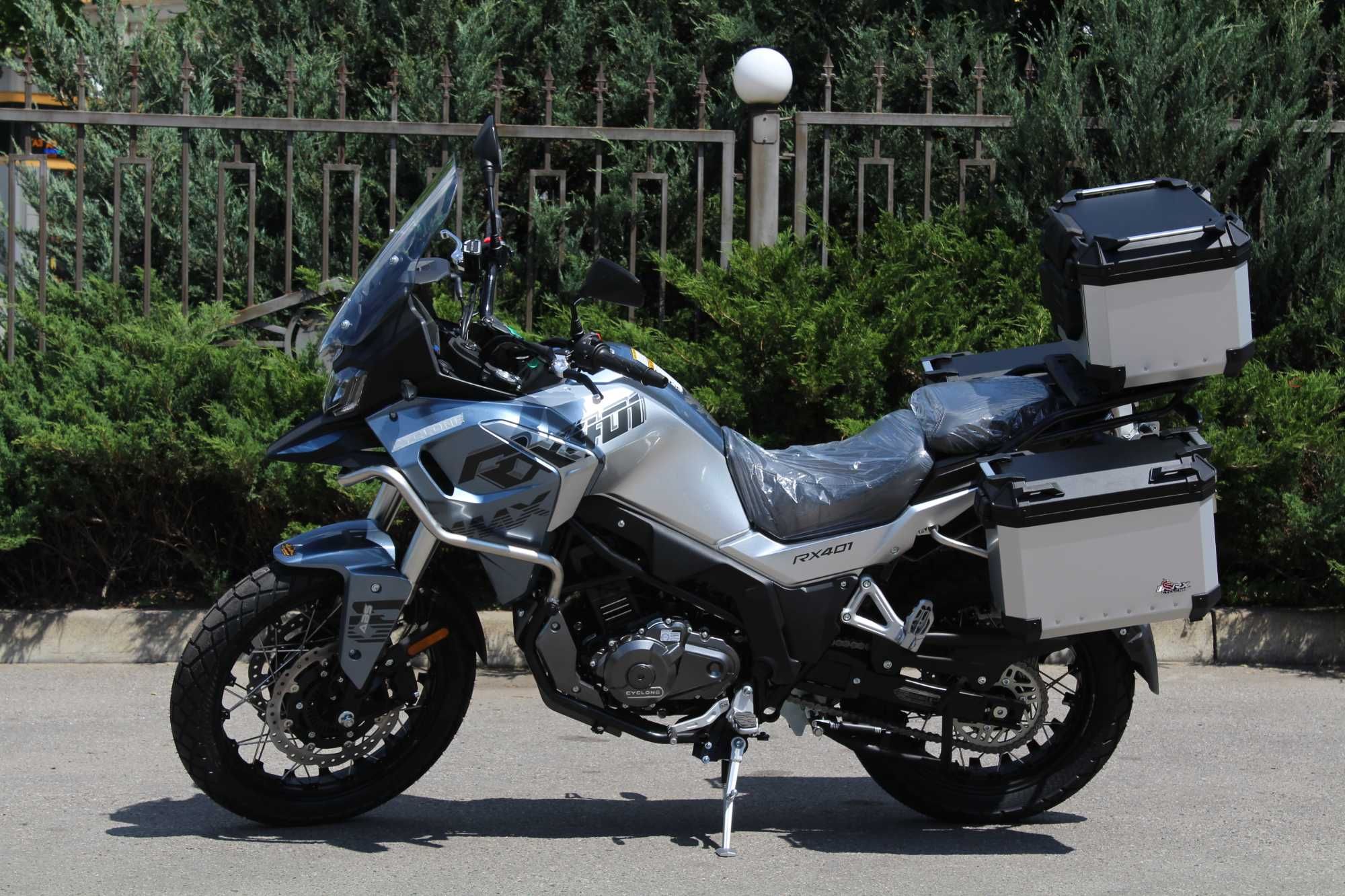 Мотоцикл Zonsen Cyclon RX401 з КОФРАМИ ( Доставка )