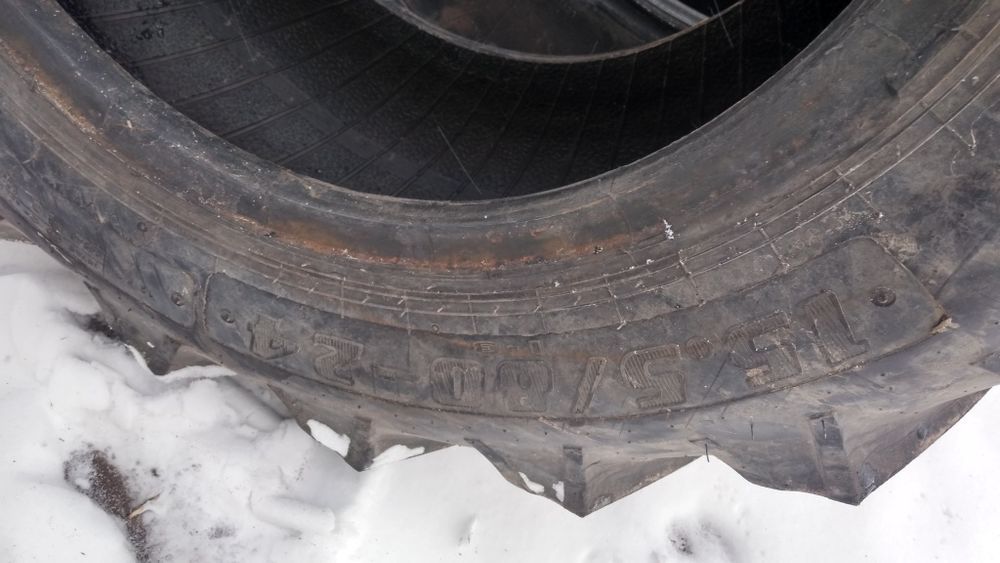 Opona rolnicza 15.5/80-24 Alliance ładowarka JCB cat case mf nh Manito