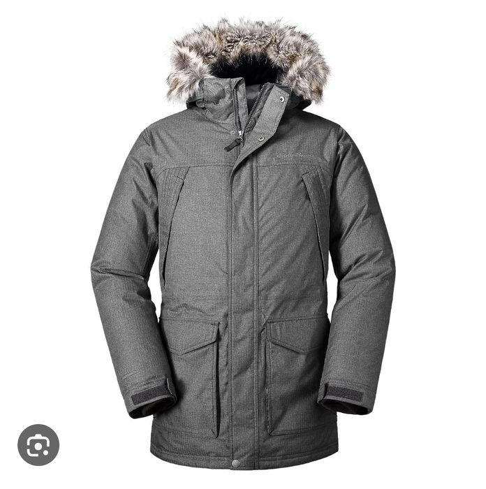 Пуховик парка Eddie Bauer р. M, США, куртка на пуху