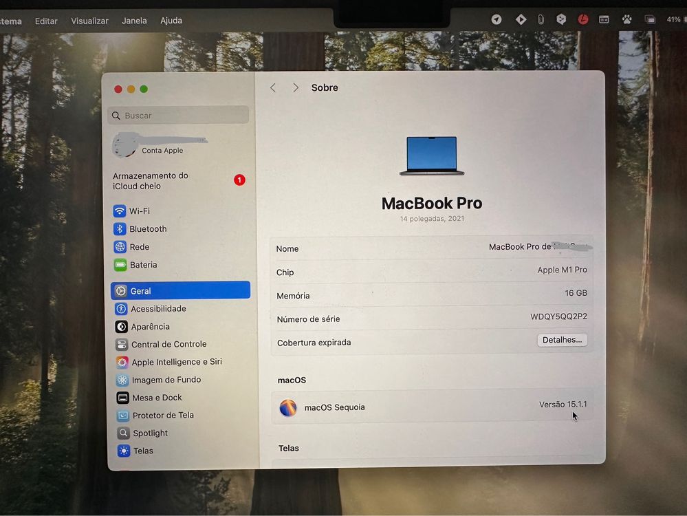 MacBook Pro 2021 - M1 Pro