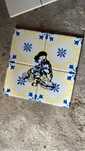 Azulejo pintura manual