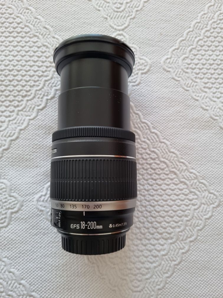 Lente canon 18-200