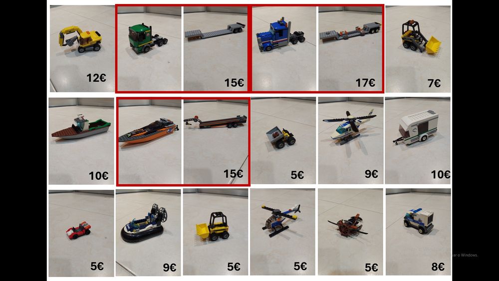 Conjunto de Legos - City/ Creator/ Star Wars