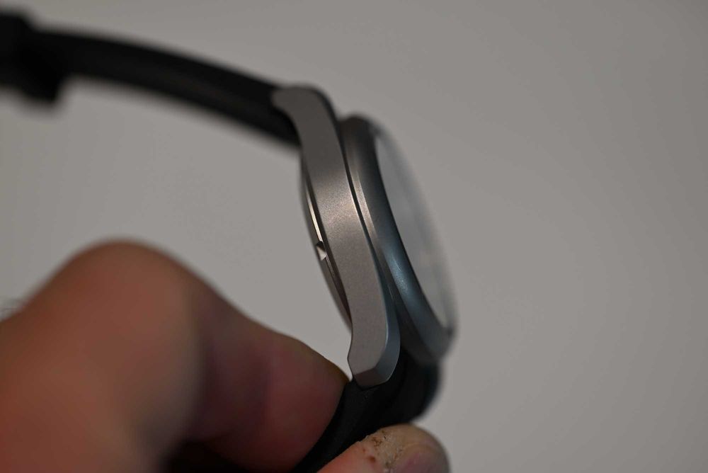 Solidny męski Zegarek automatyczny NH35 – 40 mm - pasek gumowy