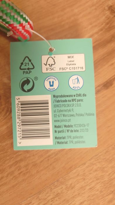 zabawka dla psa gryzak szarpak activ pet nowy