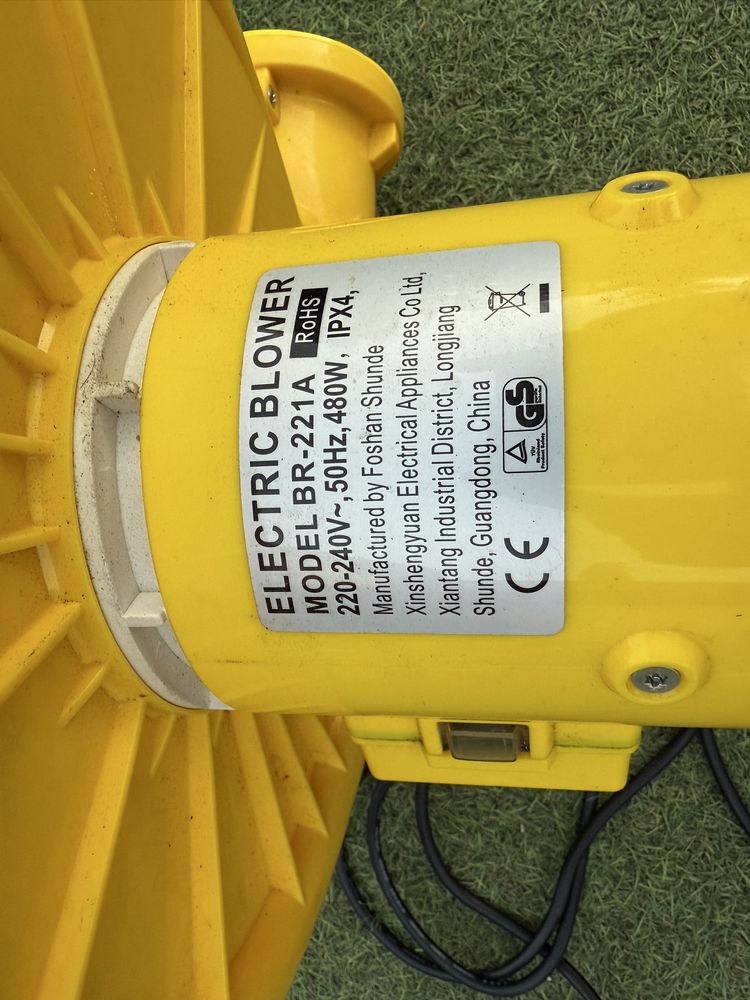 Dmuchawa do zamkow 480w sprawna jak nowa