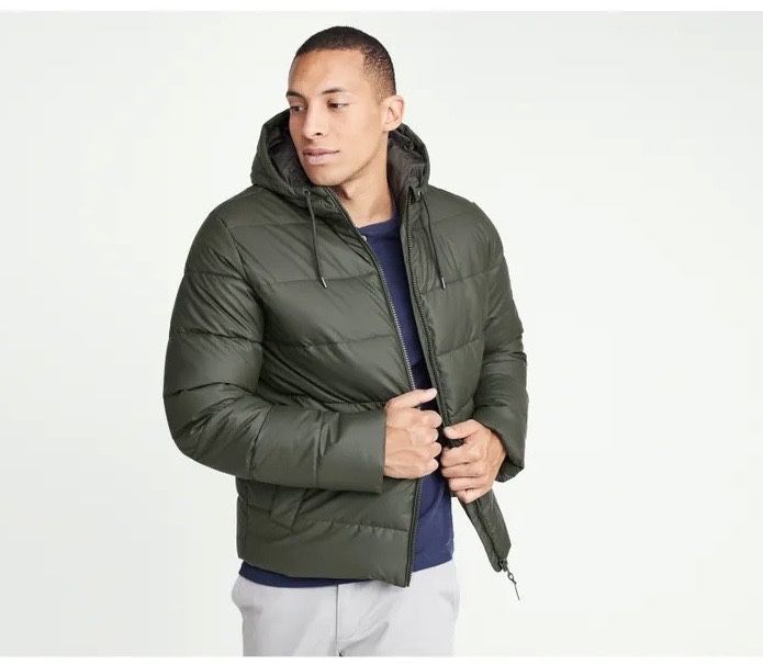 Куртка Puffer Livergy хакі XL   чорна L