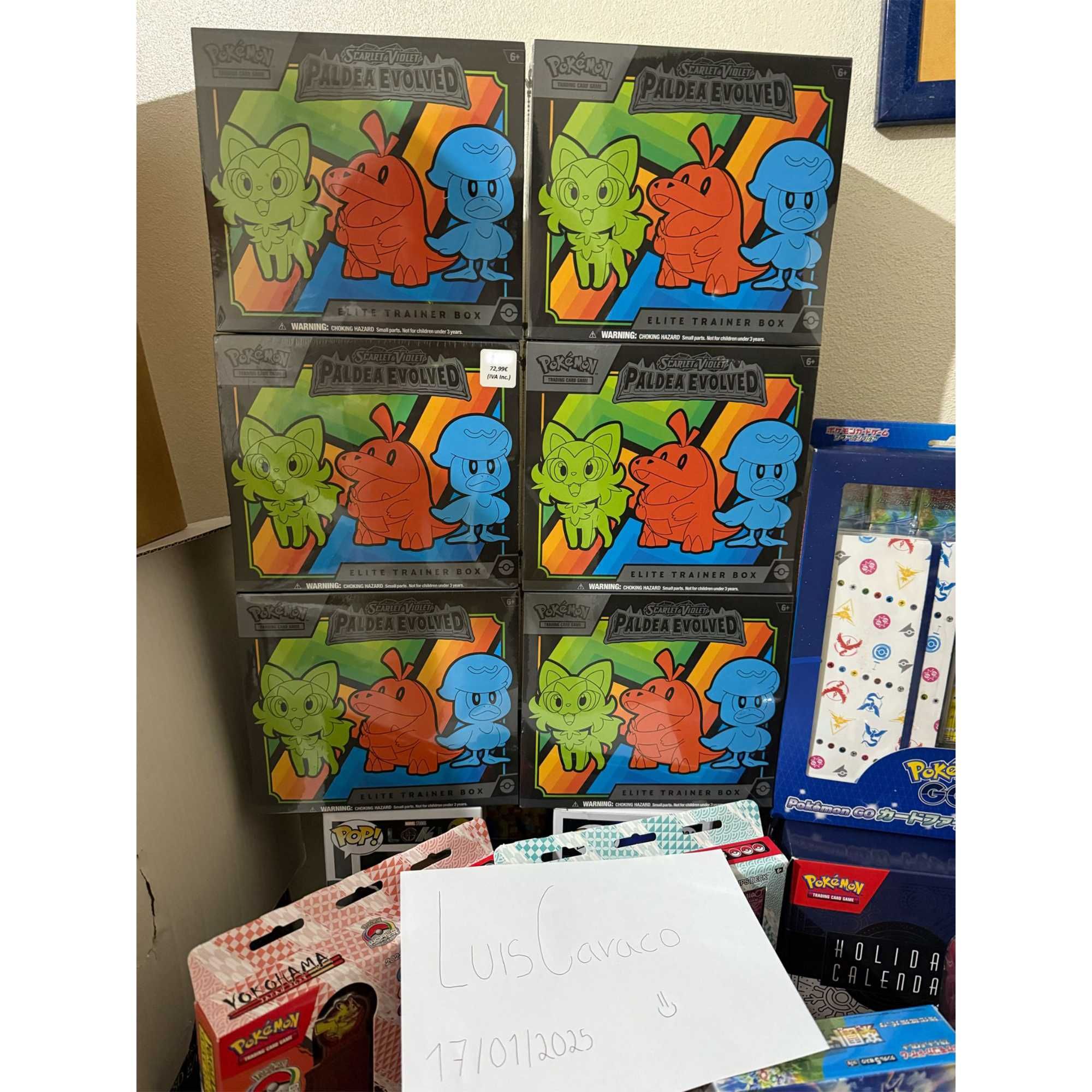 Pokemon Paldea Evolved Elite Trainer Box