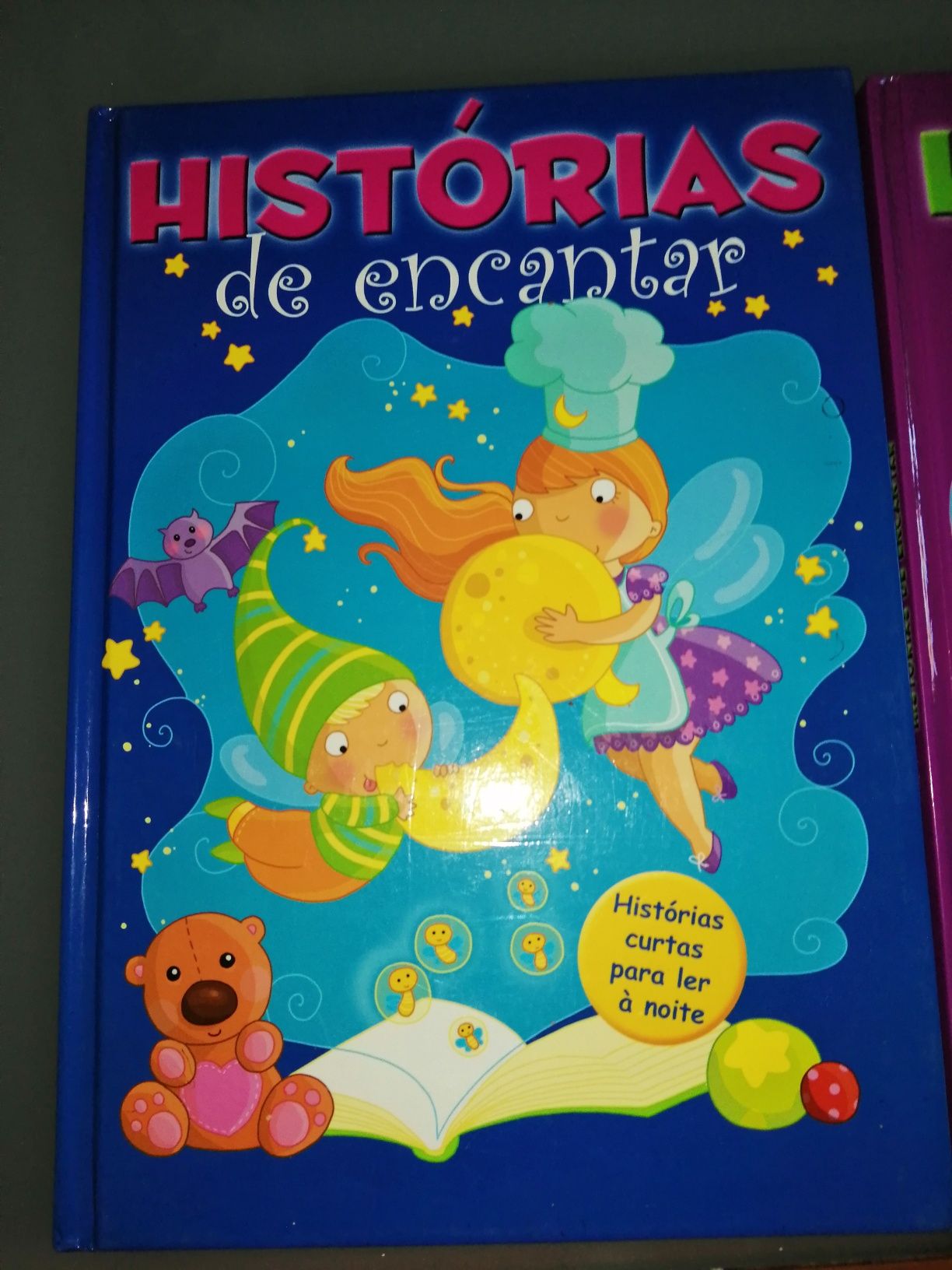 2 Livros coleção Histórias de Encantar COMO NOVOS!