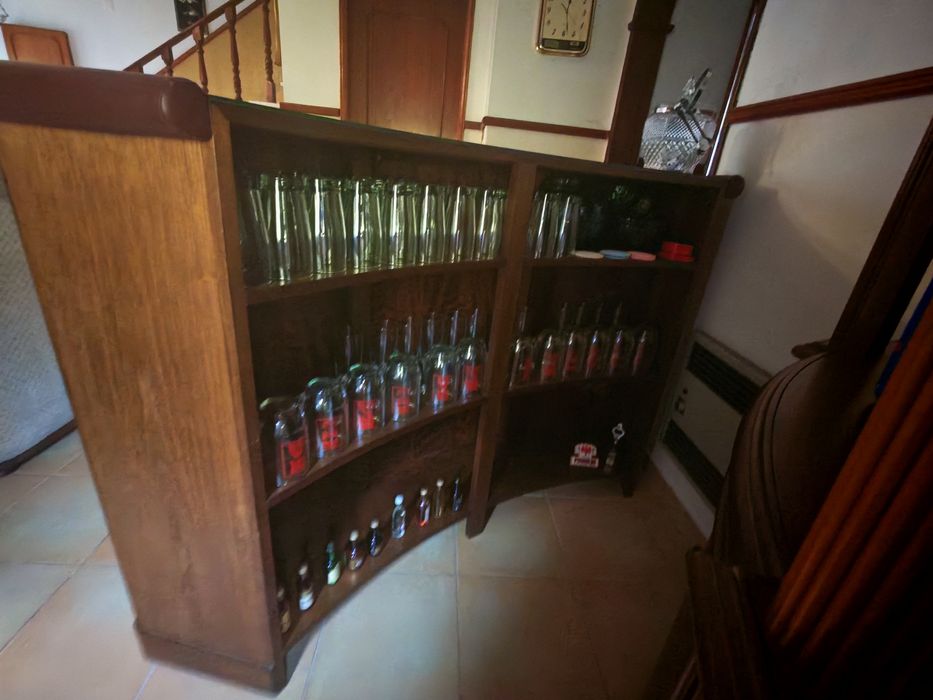 Bar with accessories