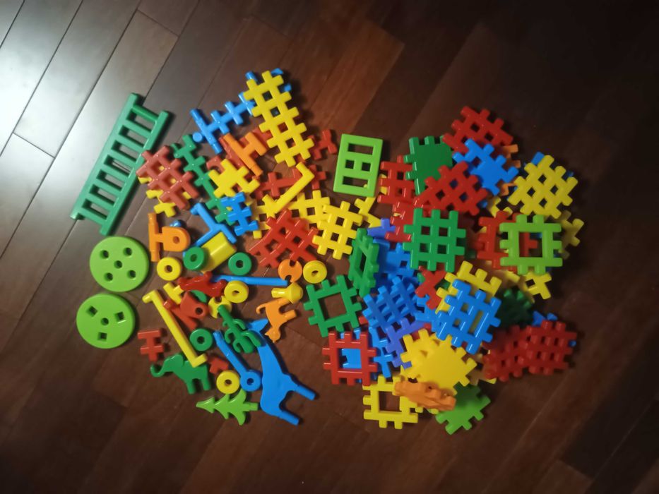 Klocki wafle 97 sztuk