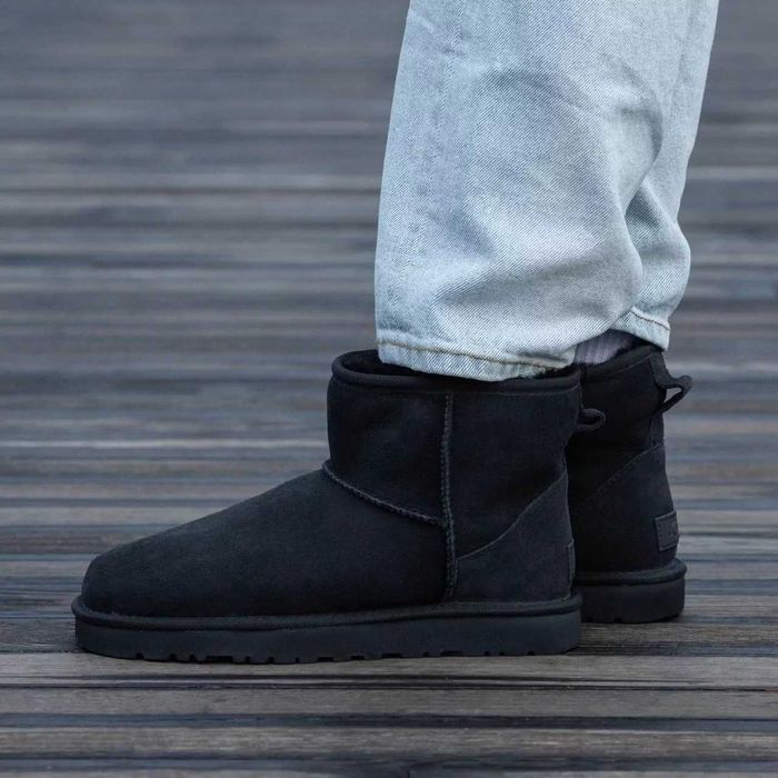 Чоловічі Угги/Угг/Уггі/UGG Australia Mini Classic/Сапоги/Ботинки/Замш