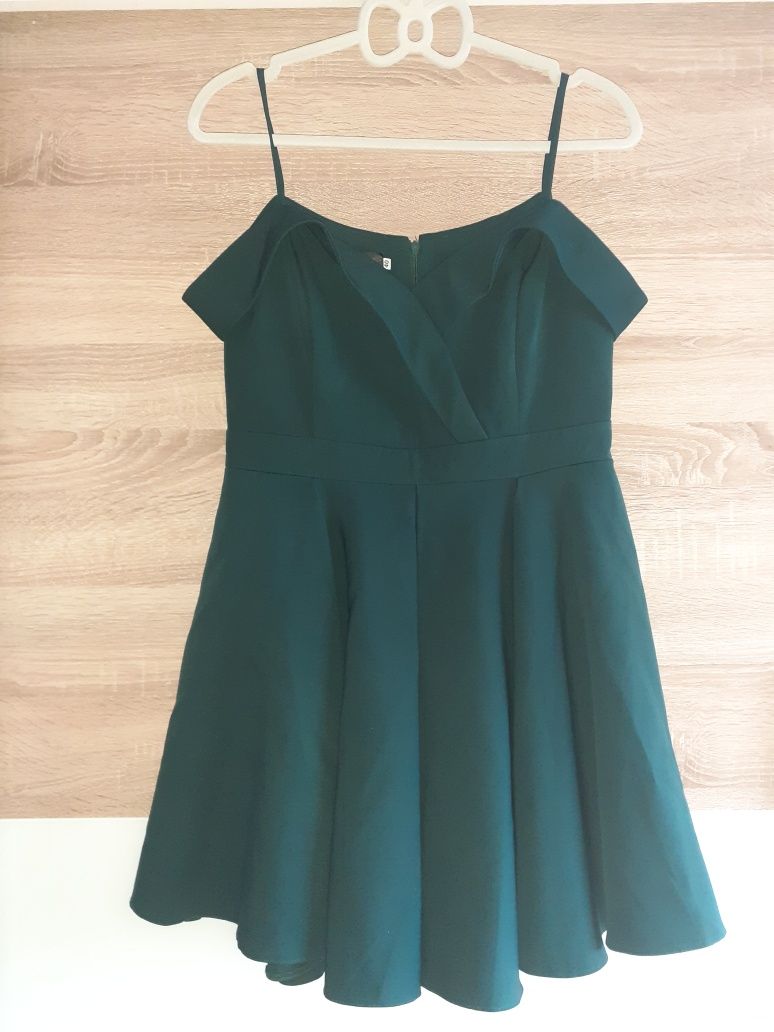 Sukienka butelkowa zieleń Koko Moda