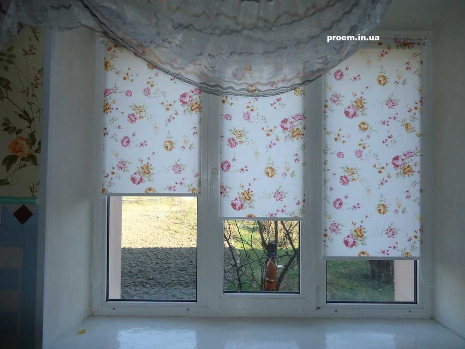 Пошив штор на кухню на заказ по индивидуальному дизайну в Днепре