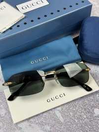 Окуляри Gucci gg1221s очки солнезащитныйе сонцезахисні темнозелені