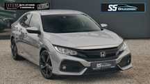 Honda Civic Serwis ASO+Skóra+Led+Lane assist+Kamera+Navi+Executive+
