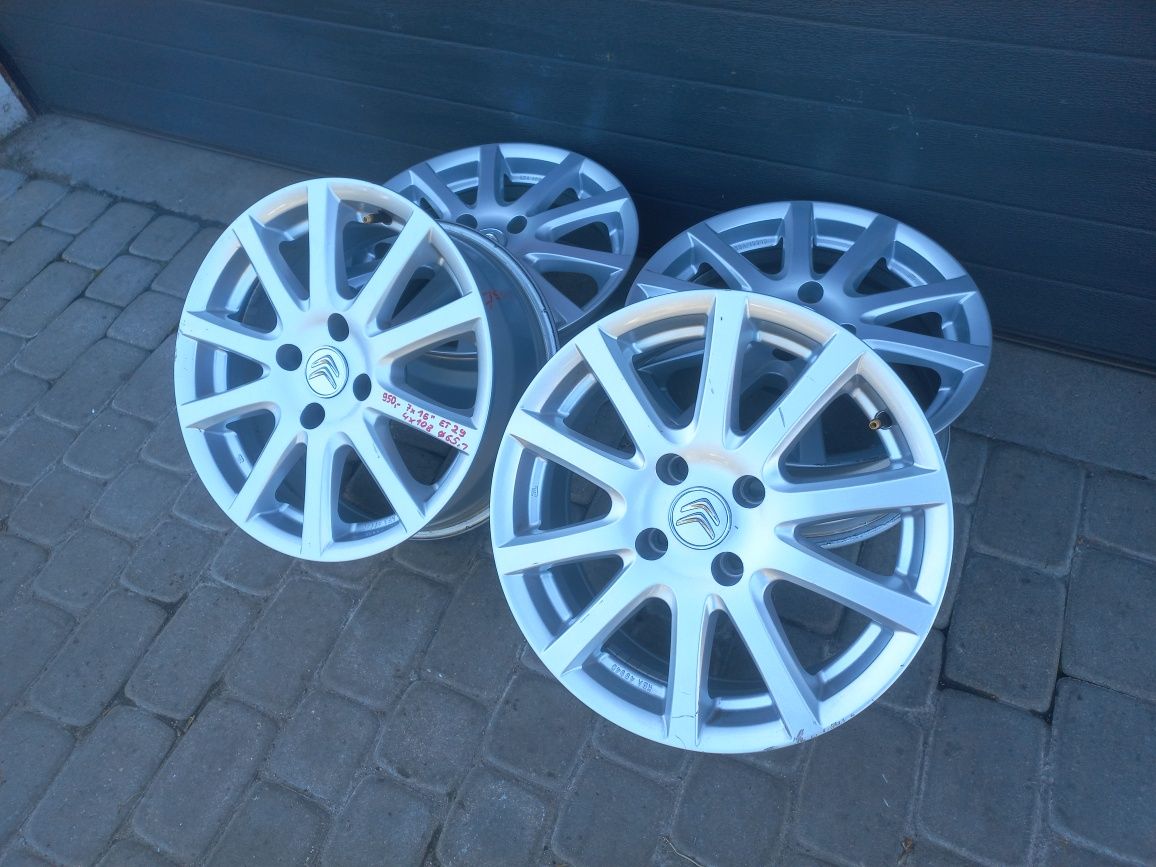 Felgi aluminiowe 16" 4x108 do Citroen