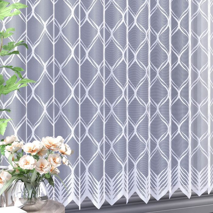 Firanka gotowa żakardowa Agatana H899 500x170 cm biała