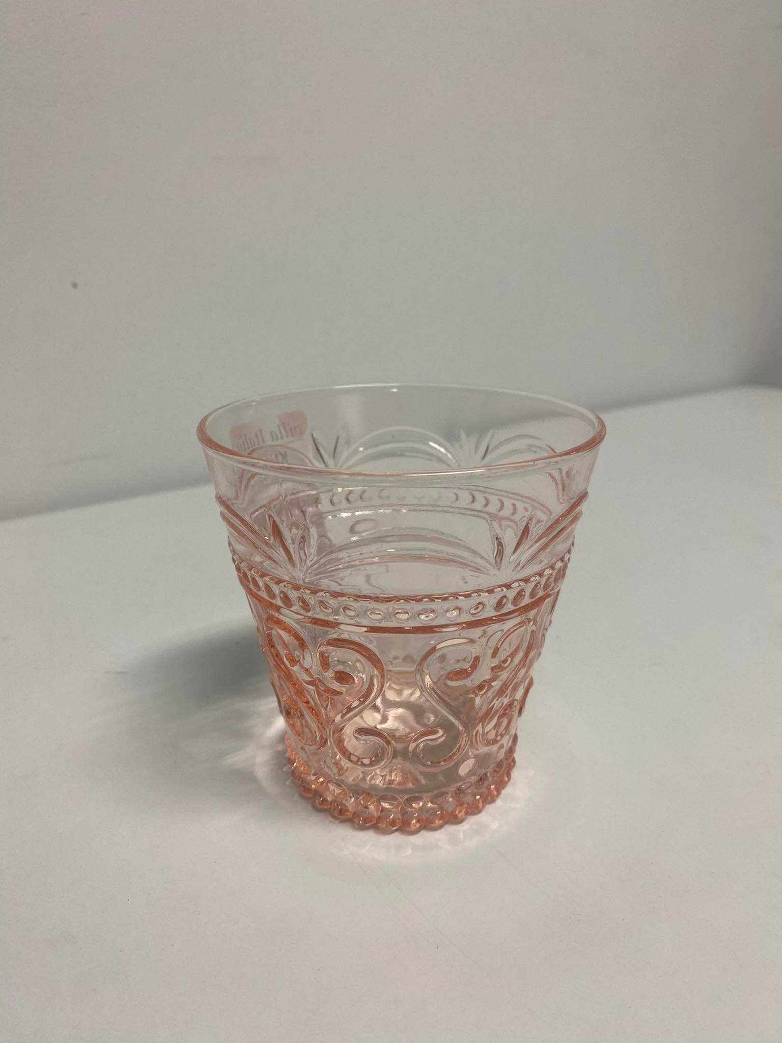 Szklanka różowa 250 ml