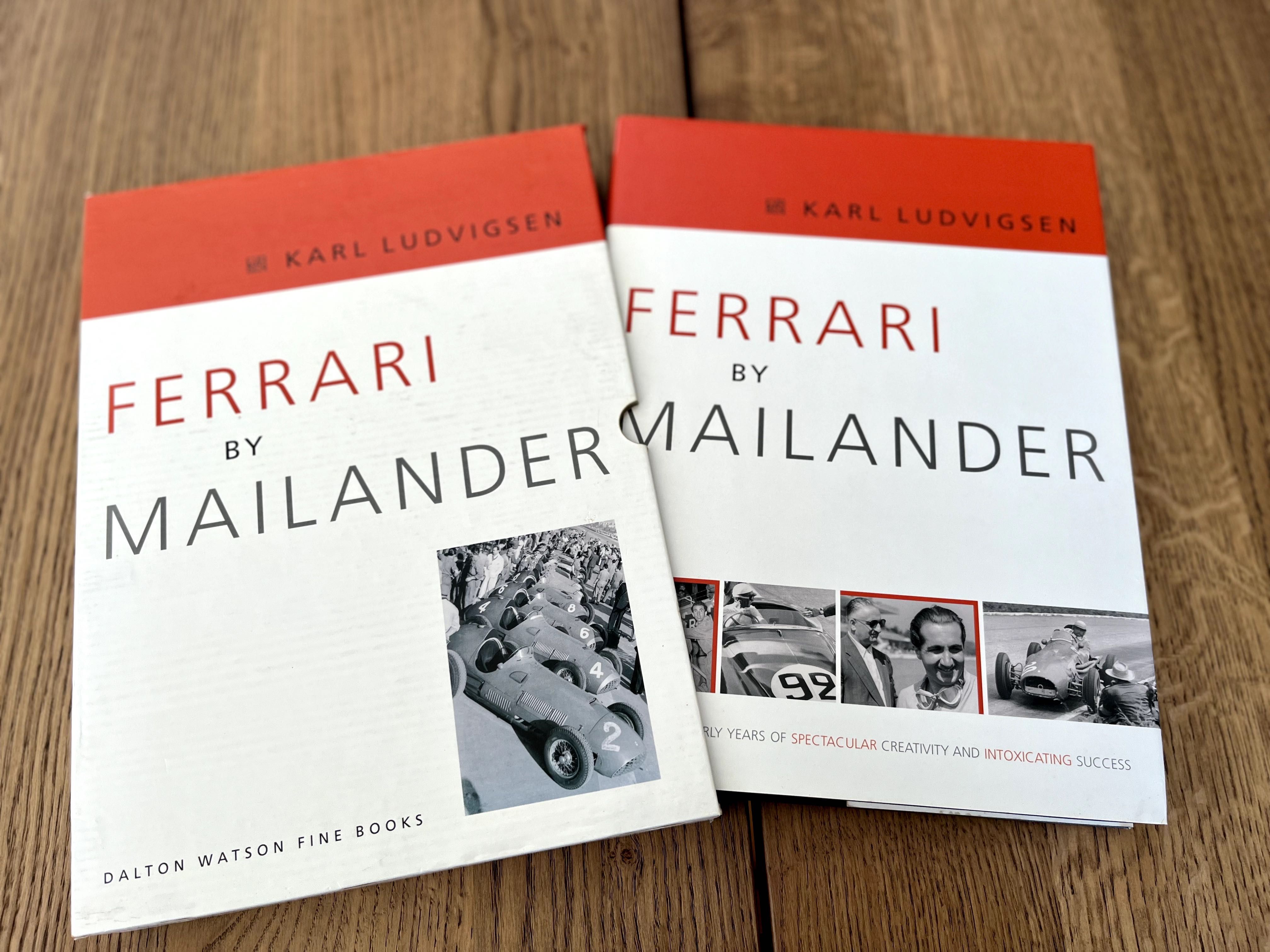 Livro "Ferrari by Mailander"