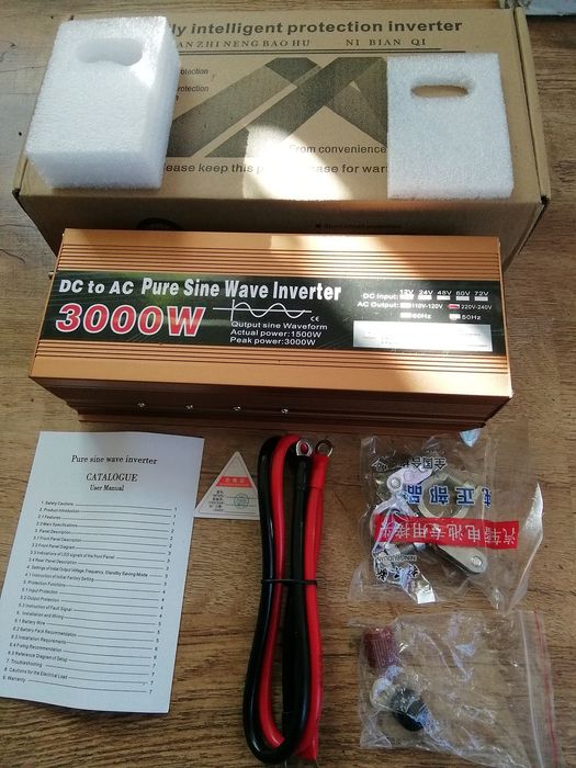 Інвертор, перетворювач напруги 12-220