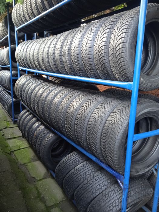 Opony Zimowe 195/65R15 185/65R15 Używane Jasło Montaż