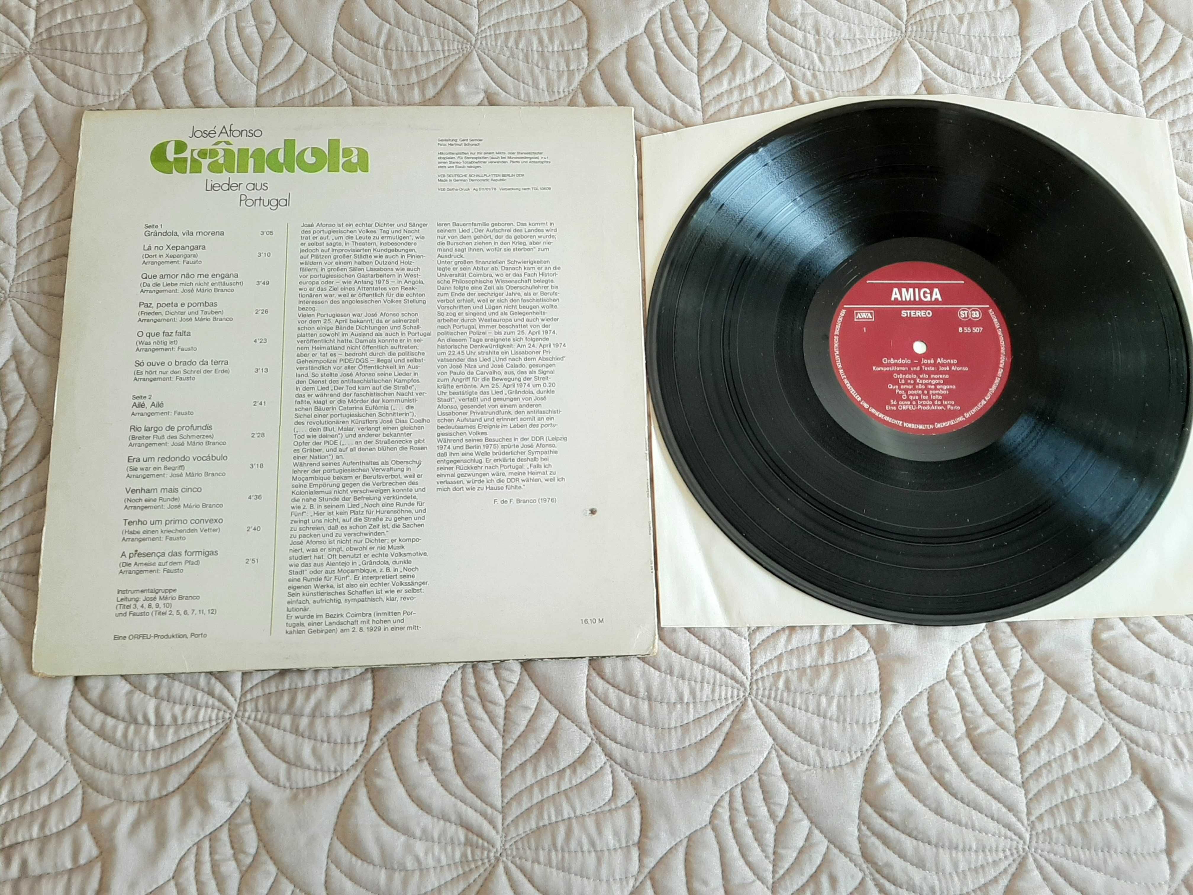 Amália Rodrigues – Max – José Afonso – Elizeth Cardoso    - Vinil LP