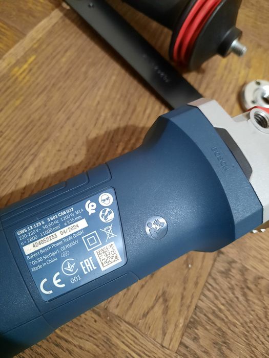 Стан нової,оригінал(04/2024)!!Болгарка Bosch GWS 12-125 S,регулятор об