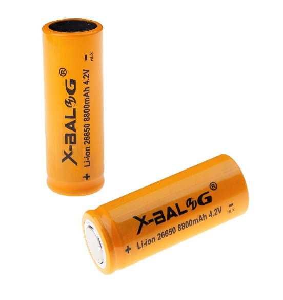 X-balog Akumulator 8800 Mah Litowo-jonowy 26650  4.2v Do Latarek 030