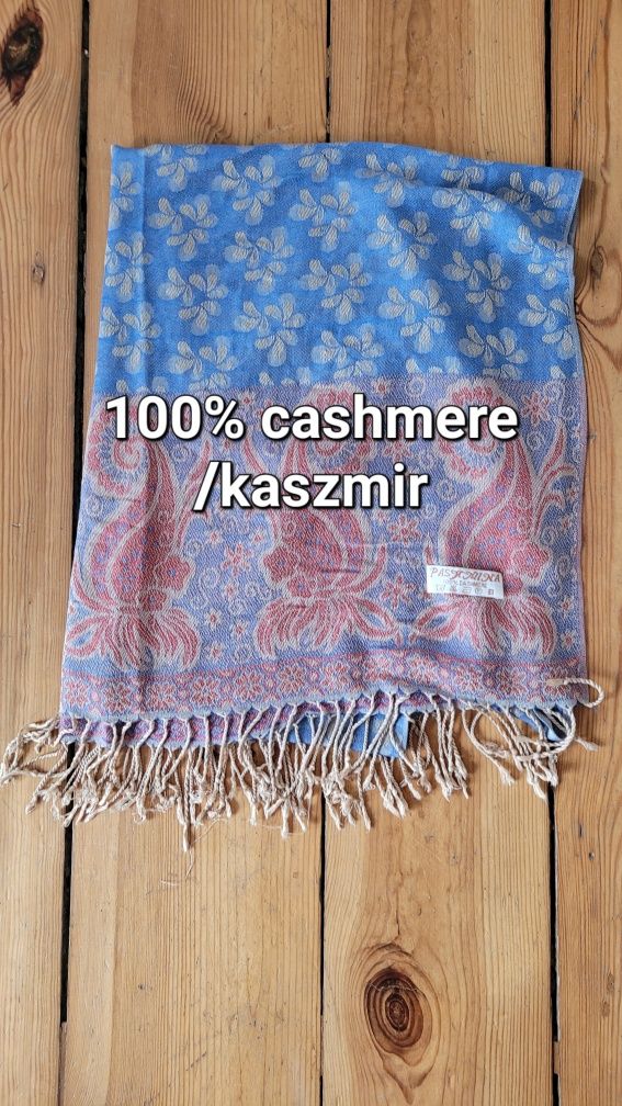 Paszmina kaszmirowa 100% kaszmir