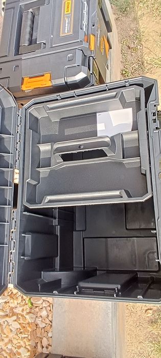 Zestaw 3 skrzyń DeWalt Mclaren organizer  wózek
