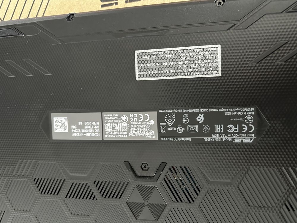 ASUS TUF Gaming F15