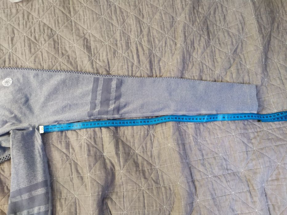 KOMPLET (legginsy+top) BEZSZWOWY Z SIATECZKĄ SZARY od MartiBikiniStore