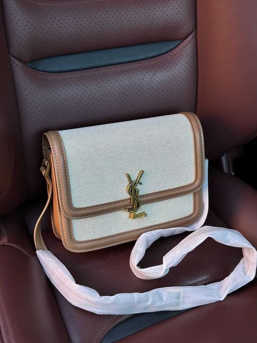 Жіноча Сумка Yves Saint Laurent Solferino Medium Canvas Crossbody Bag