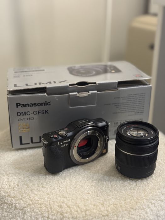 Aparat fotograficzny Panasonic Lumix DMC-GF5 K